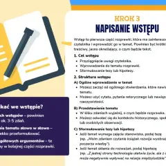 Jak napisać wypracowanie: Krok 3 - pisanie wstępu. Porady, czego unikać i jak zbudować wstęp, by zainteresować czytelnika.